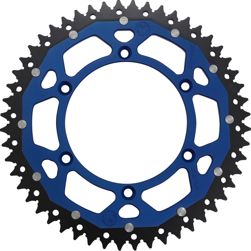 MOOSE RACING SPROCKET DUAL MSE 52 BL 1210-251-52-12X