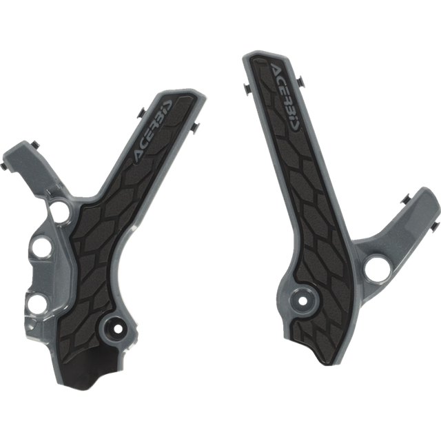 ACERBIS FRAME GUARDS X GRIP DRZ400 GRY/BLK 2983341019