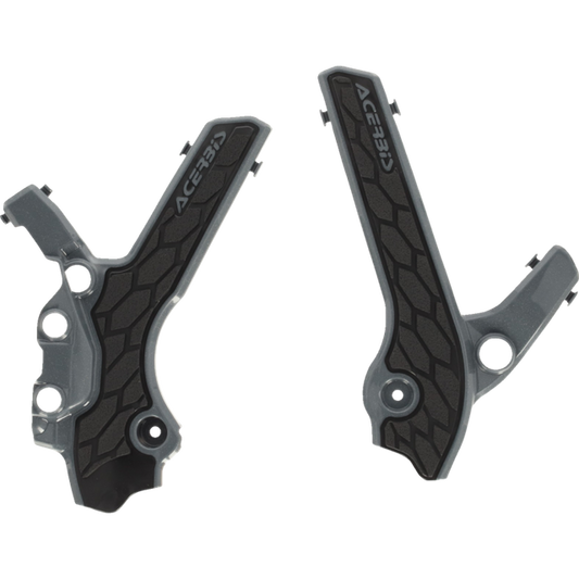 ACERBIS FRAME GUARDS X GRIP DRZ400 GRY/BLK 2983341019