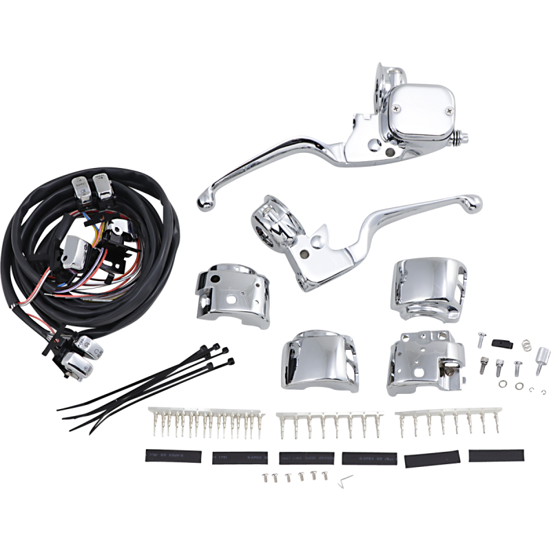 DRAG SPECIALTIES 96-11FXD/WG H/B CONTR KIT W/SW  D/DICS 0610-0529