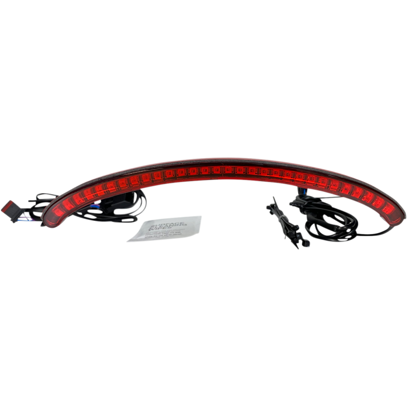 CUSTOM DYNAMICS TAILIGHT LED W/TSIGNAL RD CD-FATBOB-R