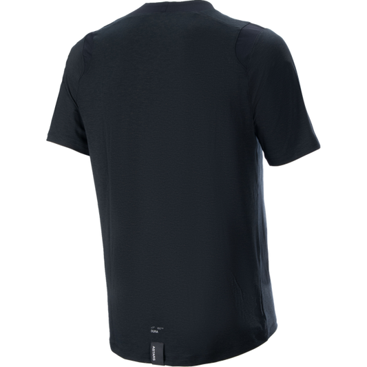 ALPINESTARS A-DURA DRI WOOL SS JERSEY - XL - BLACK 1764224-10-XL