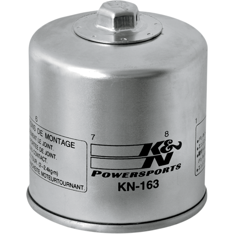 K & N KN-163 HIGH PERFORMANCE OIL FILTER K&N KN-163