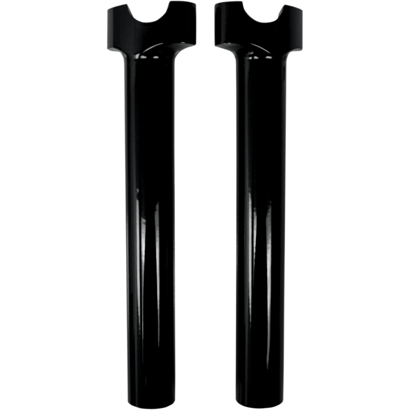 DRAG SPECIALTIES 10" BUFFALO RISERS GL/BLK PR 0602-0517