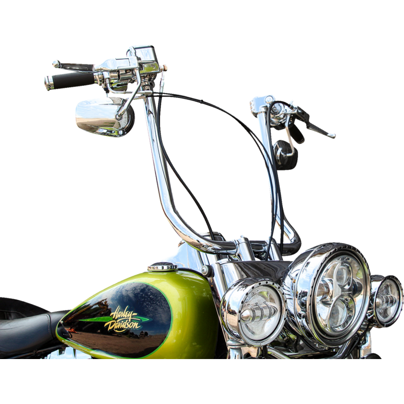KLOCK WERKS HANDLEBAR KLIP FLHR CHR KWH-02-0590-C