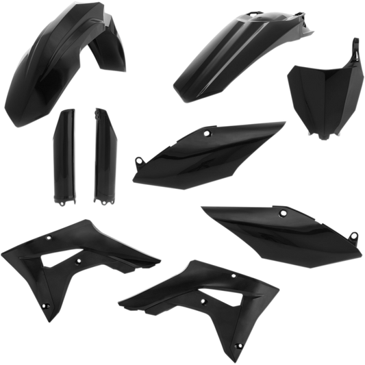 ACERBIS PLASTIC KIT- FULL CRF450RX:17-17 BLACK 2645470001