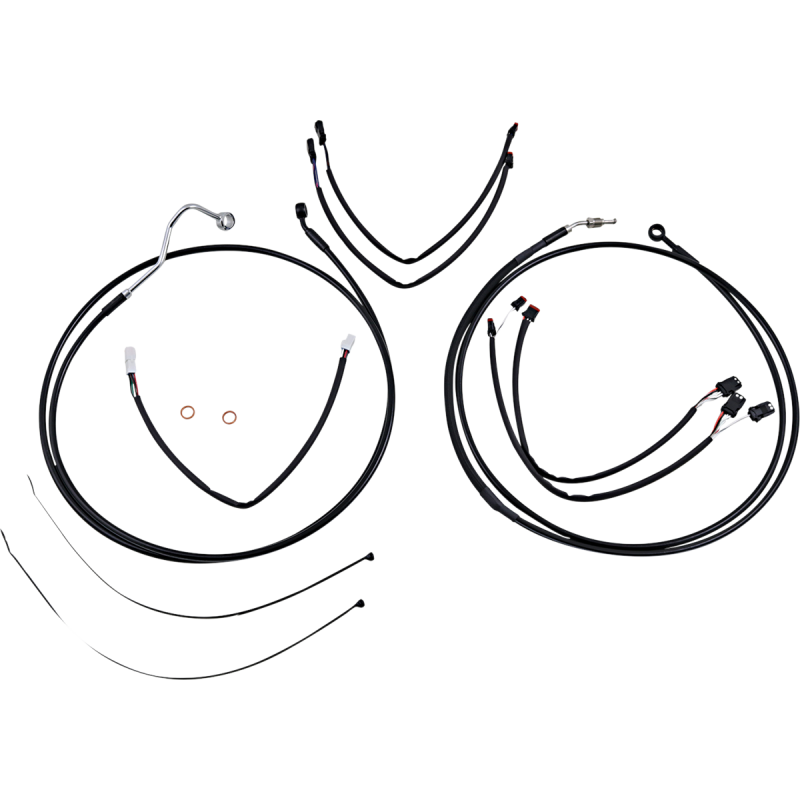 MAGNUM CONTROL CABLE KIT - XR - BLACK 486422