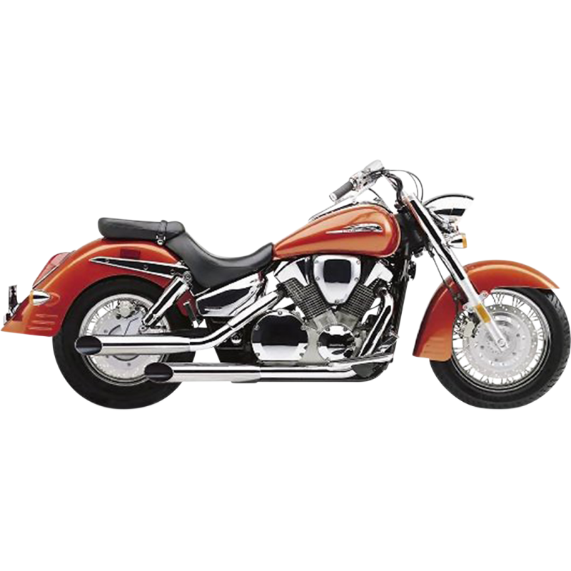 COBRA 03-09 VTX1300R/S SLASHCUT SLIPON MUFFLERS 1179SC