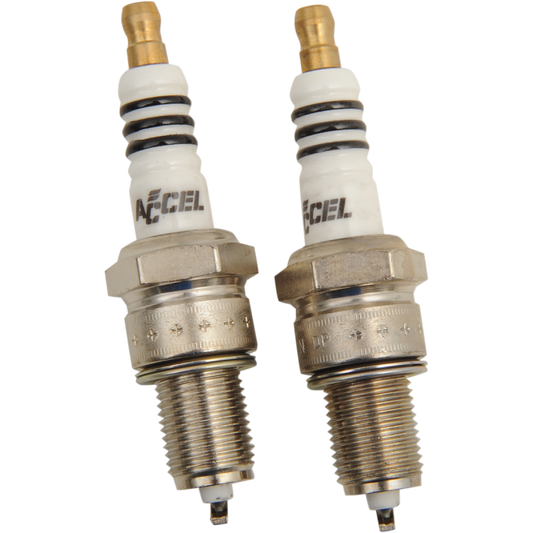 ACCEL 79-99 B/T PLATINUM SPARK PLUGS (PR) Y2410P