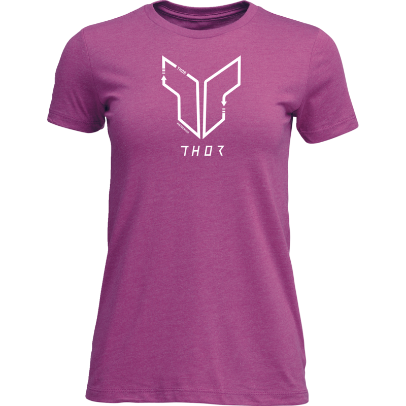 THOR TEE WOMENS TRAX FUCHSIA MD 3031-4301
