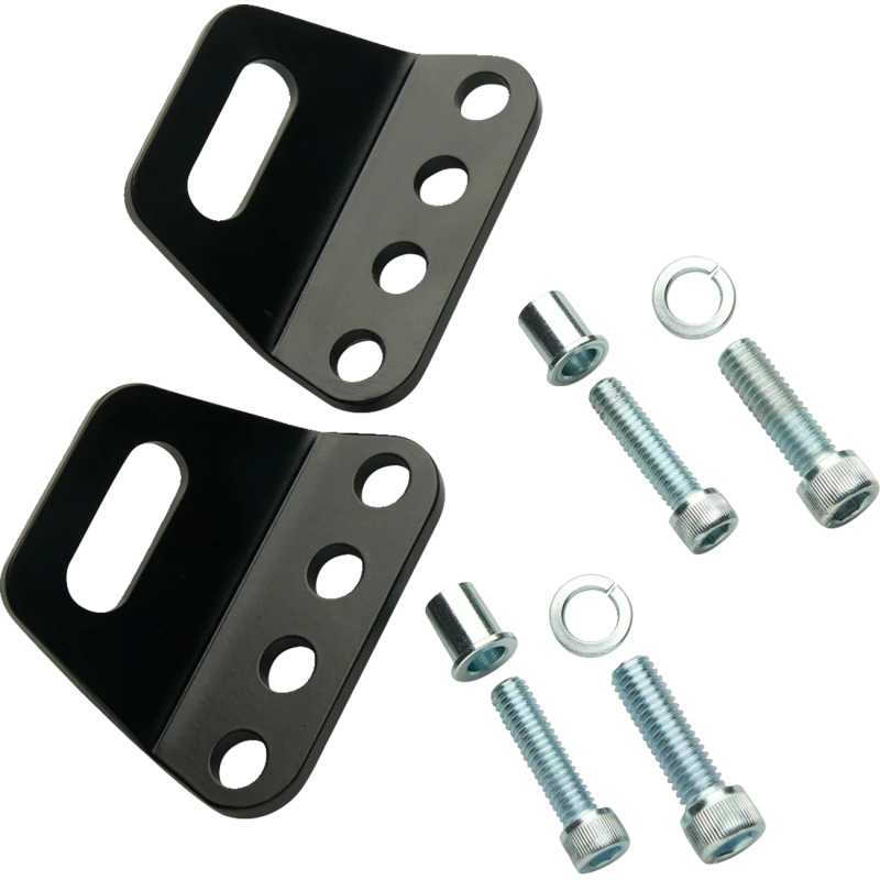 CIRO LLC TIE-DOWN BRACKETS - REAR - BLACK 66051