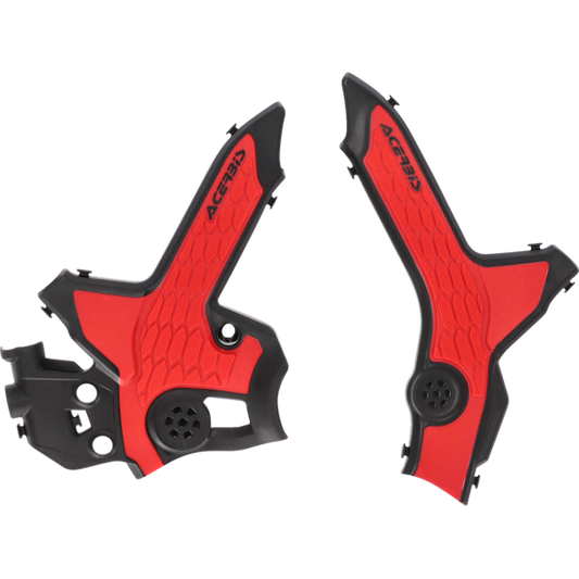 ACERBIS FRAME GUARDS X GRIP CRF300 BLK/RED 2979621042