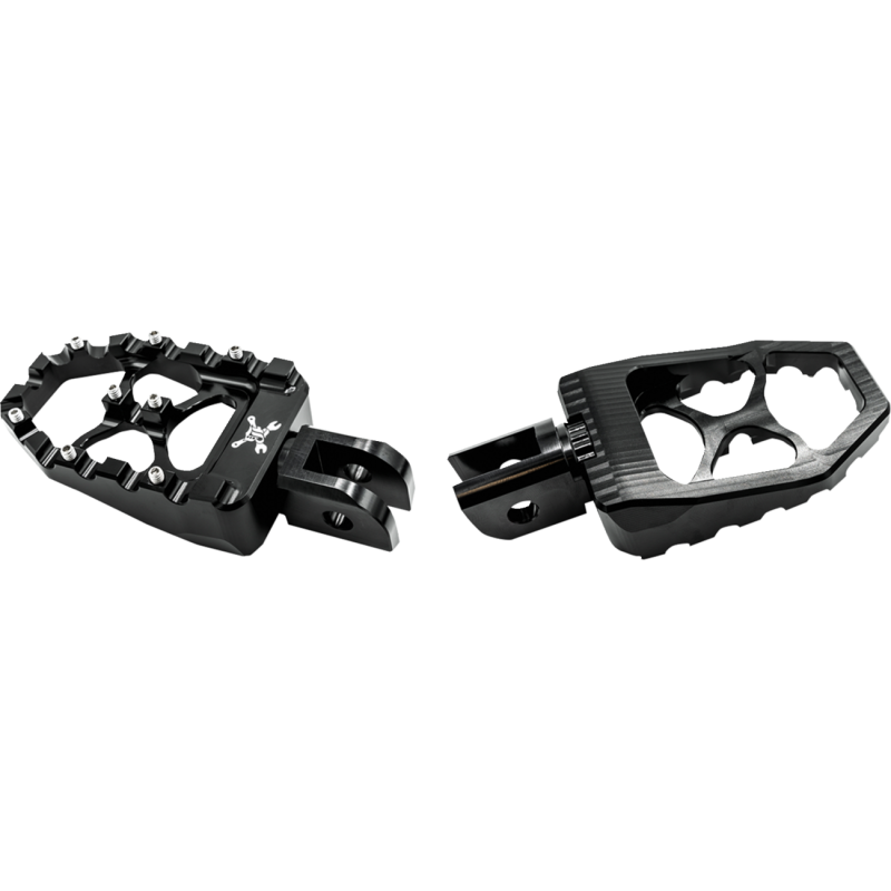 BURLY BRAND MX-EVOLUTION PEGS - BLK (M8 SOFTAIL) B13-1016B
