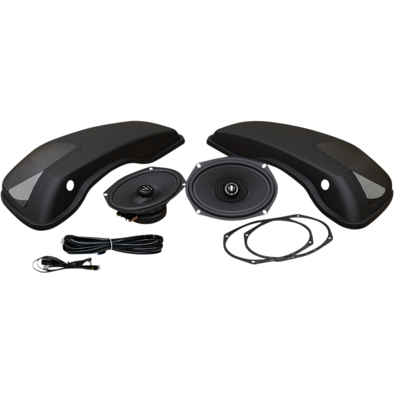 HOGTUNES REPLACEMENT LID WITH XL SERIES 6X9" 14-23 FLH/FLTR 692 XL LID-RM