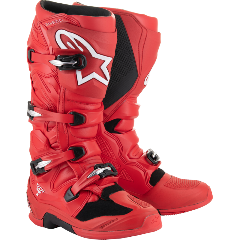 ALPINESTARS BOOT TECH 7(25) BRIGHT RED 12 2012025-3010-12