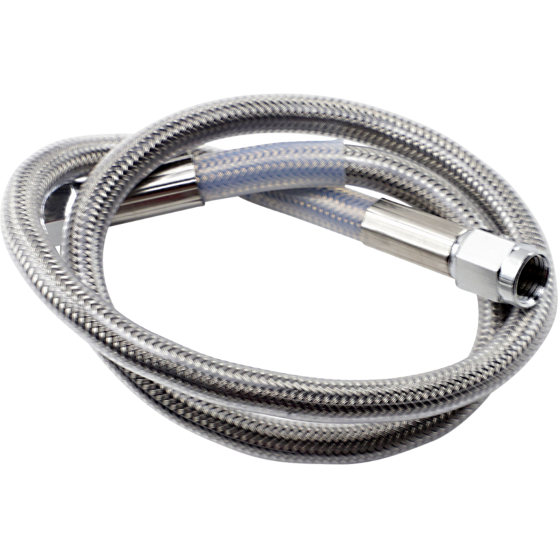 DRAG SPECIALTIES 23" BRAIDED UNIV BRAKE LINE 823