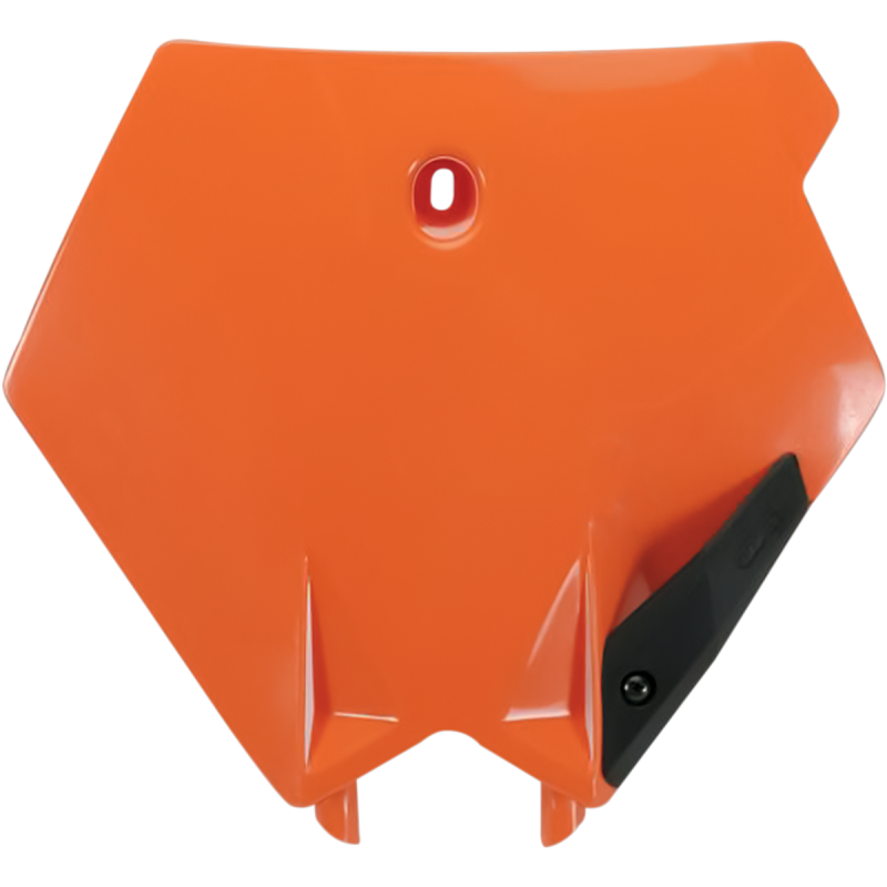 UFO SX/SXF125-525 03-06 FRONT # PLATE 98ORNG KT03075-127
