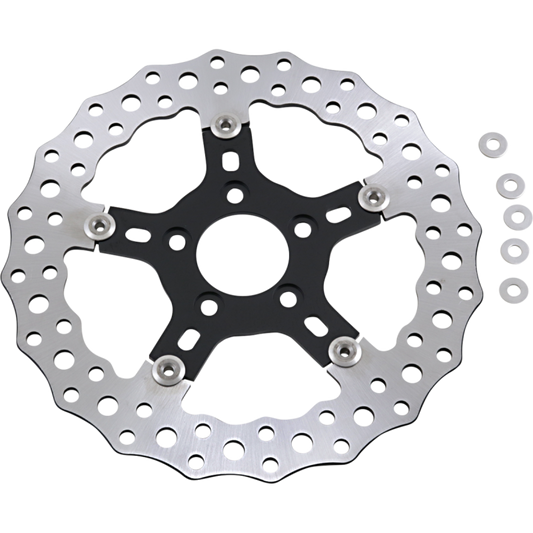 ARLEN NESS 11.8 INCH JAGGED ROTOR REAR DYNA SOFTAIL 02-787
