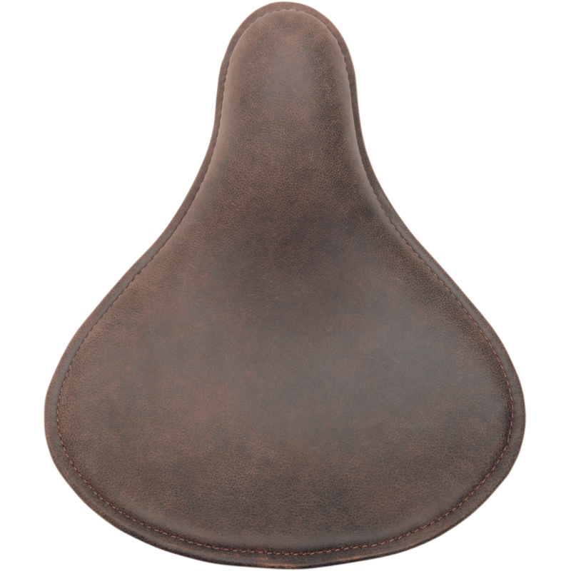 DRAG SPECIALTIES SPR SOLO SEAT DISTRESS BRN LEATHER 0806-0039
