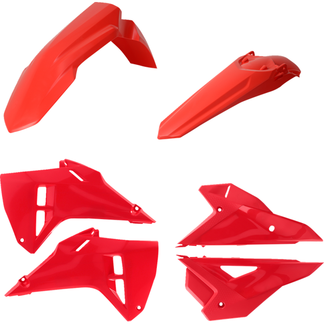 ACERBIS PLASTIC KIT- CRF250R/RX, CRF450R/RX:25 RED 2985990227