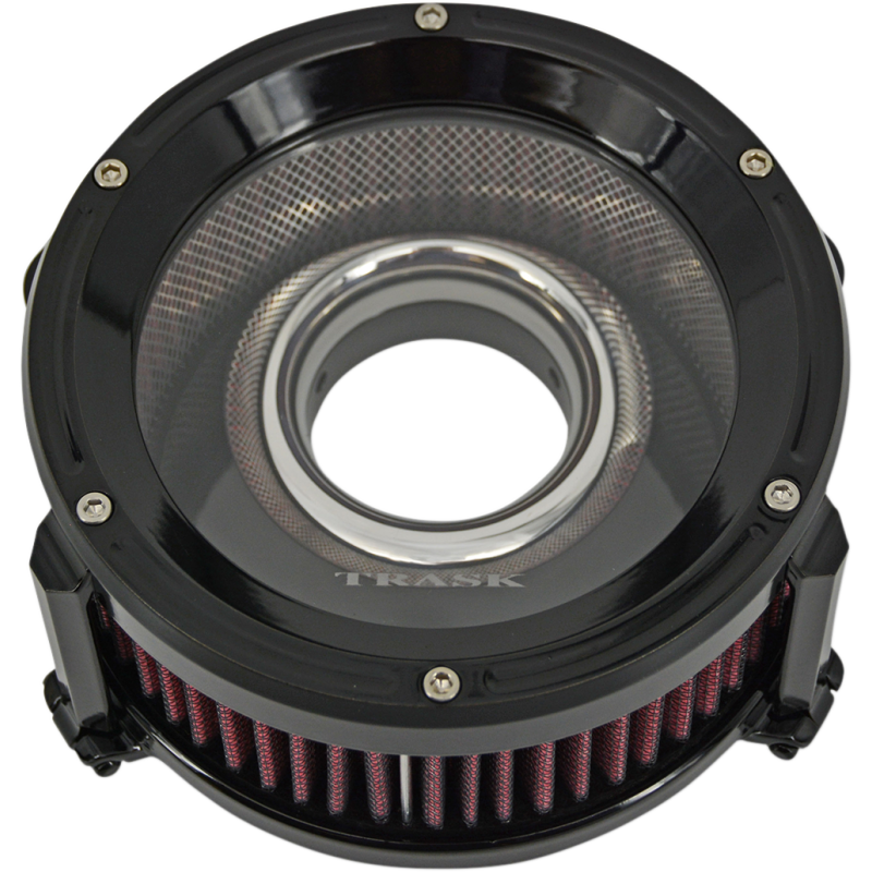 TRASK AIR CLEANER  ASSAULT  EFI - BLK TM-1021GBK