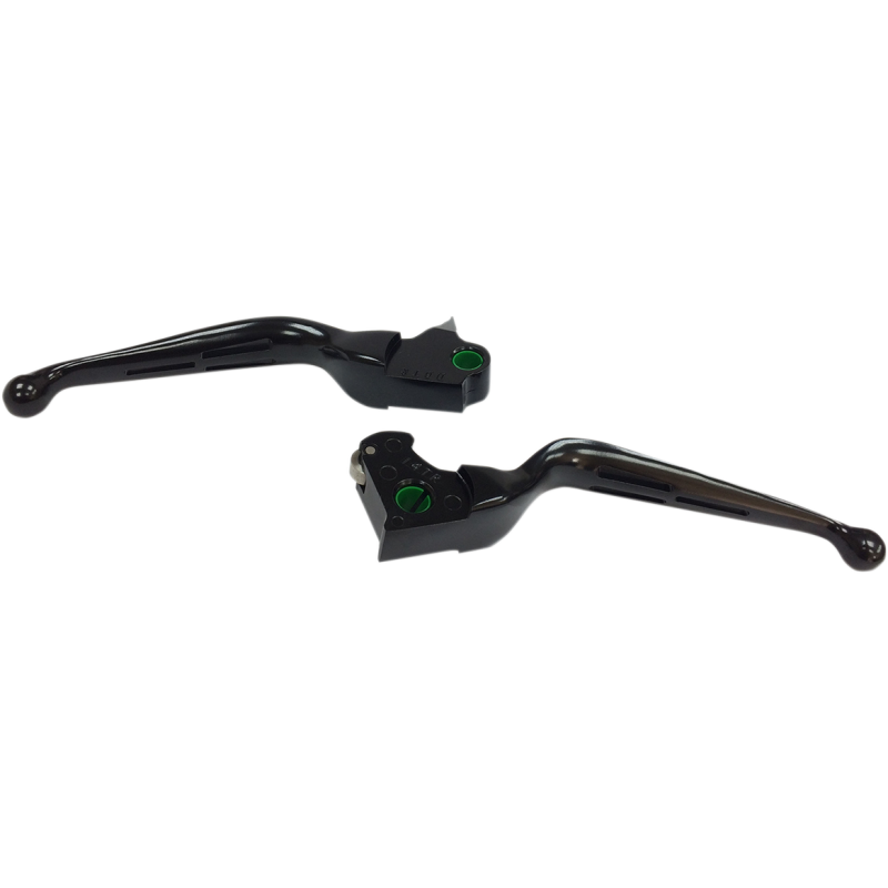 DRAG SPECIALTIES LEVERS HAND SLT BLK 14-19 FLHTCUTG H07-0606MB
