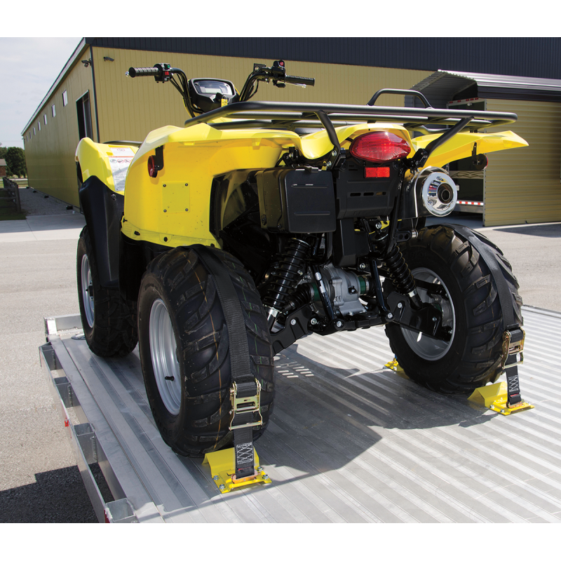 MOOSE UTILITY DIVISION MOOSE TIRE TIE DOWN/CHOCK KIT 09160