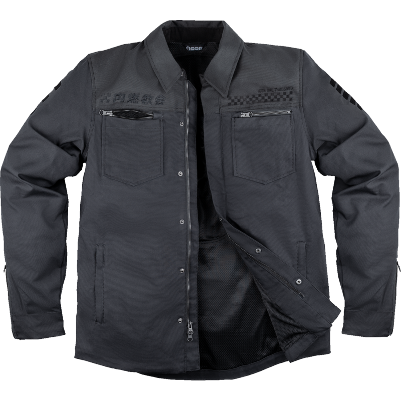 ICON UPSTATE NATIONAL JKT BK SM 2820-6560