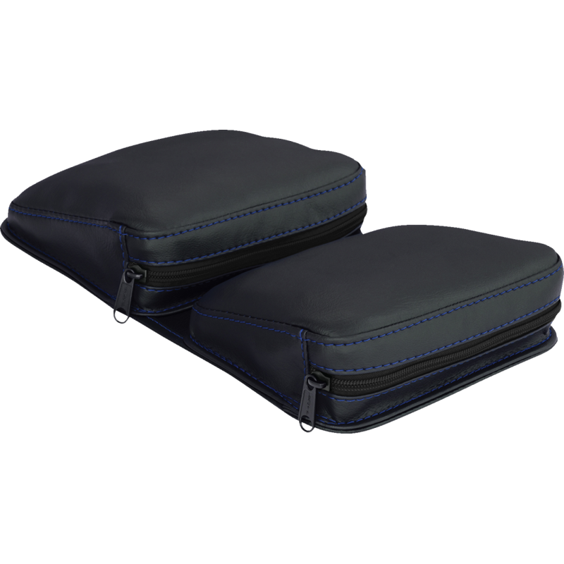 SHOW CHROME DASHBOARD POUCHES BL STITCH H44-4BLUE