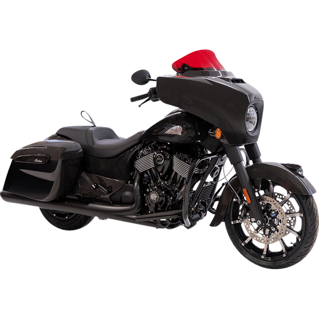KLOCK WERKS CHIEFTAIN - 14-24 - FLR WINDSHIELD - 10 RED KWW-04-0636