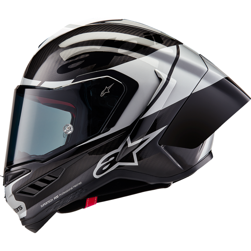ALPINESTARS (ROAD) S-R10 ELEMENT HELMET CARB/SIL/BK XL 8200324-1368-XL