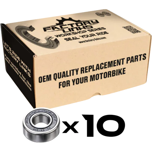 FACTORY LINKS BEARING PACK OF 10 - 62/28 2RS WBE-J-029