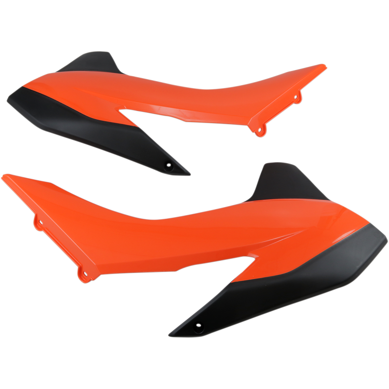 ACERBIS RADIATOR SHROUD- SX 16 ORANGE/BLACK 2314255225