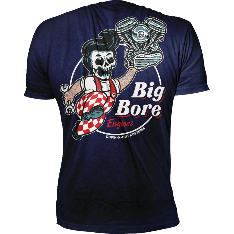 LETHAL THREAT TEE DNO BIG BORE NAVY SM DT10048S