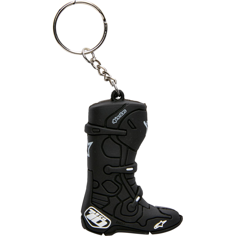 ALPINESTARS (CASUALS) KEY FOB TECH 10 BOOT BLK 12309400010