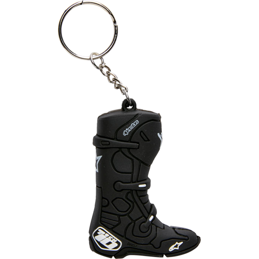 ALPINESTARS (CASUALS) KEY FOB TECH 10 BOOT BLK 12309400010
