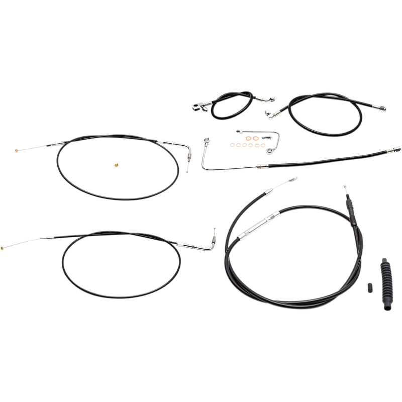 LA CHOPPERS CABLE KT 12-14" BK 2015-16 ST LA-8151KT-13B