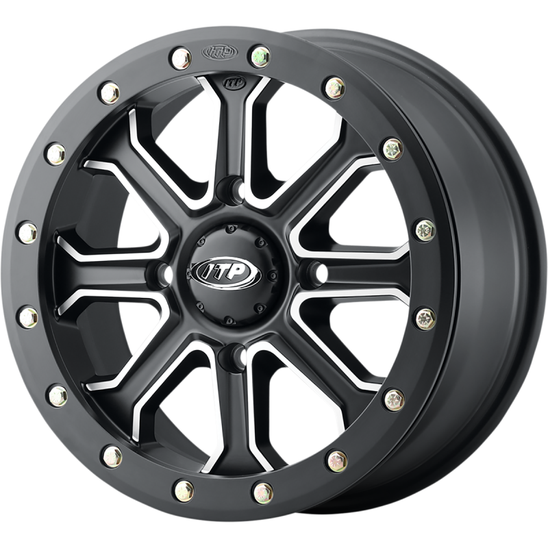ITP INERTIA BEADLOCK 14X7 4/137 5+2 (+40MM) MATTE BLK MACHINED 1422525727B
