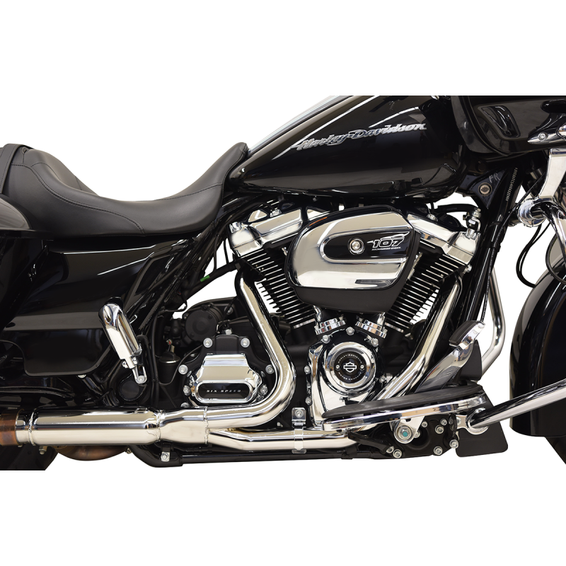 BASSANI XHAUST 17-UP FL HEADPIPES 2X2 W/PC 1F24A