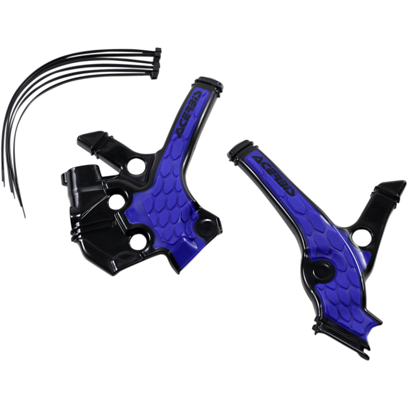 ACERBIS FRAME GUARDS- X-GRIP YZ85:19-21 BLACK/BLUE 2736391004