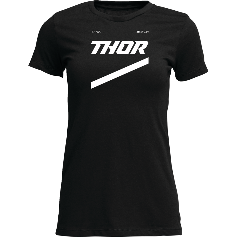 THOR TEE WOMENS BRAVE BLACK LG 3031-4298