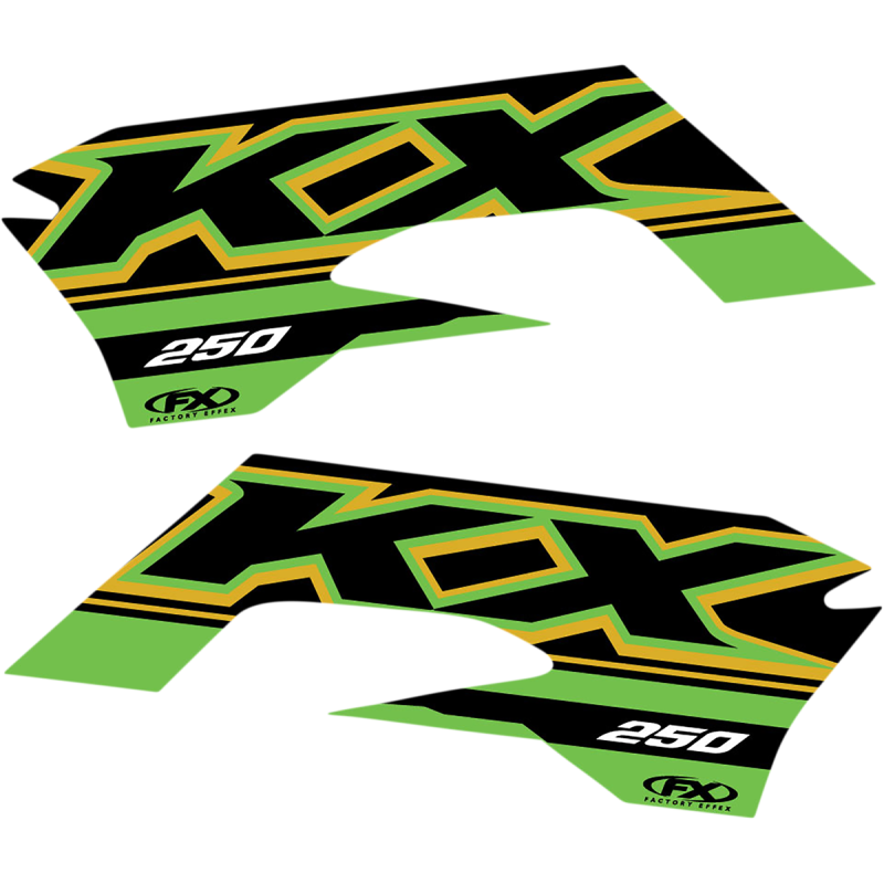 FACTORY EFFEX GRAPHIC TNK/SHR KX250F 21-22 24-05130