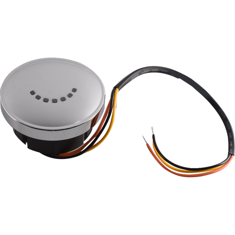 DRAG SPECIALTIES GAGE LED FUEL CHR 01-7 78366