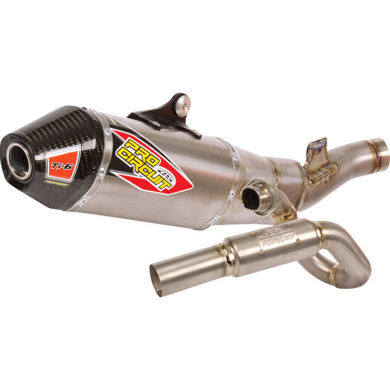 PRO CIRCUIT 24-25 'KX450 EXHAUST TI-6 TI 0322445F