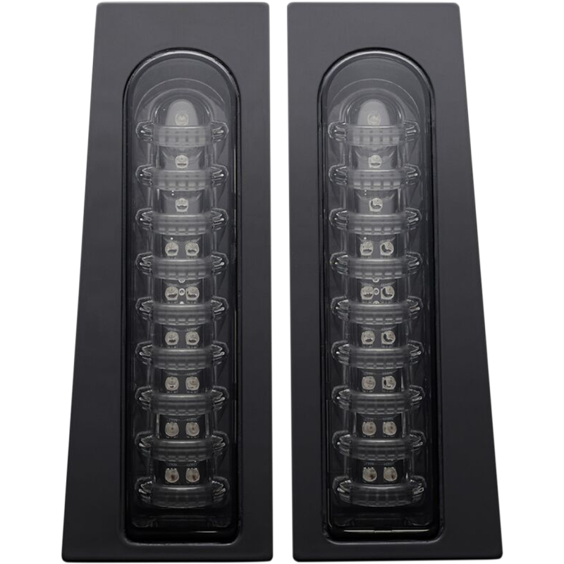 CUSTOM DYNAMICS 14-19 FLHT PROBEAM FILLERZ S/B LED LIGHT SMK/GL/BLK PR PB-FILL-S-B