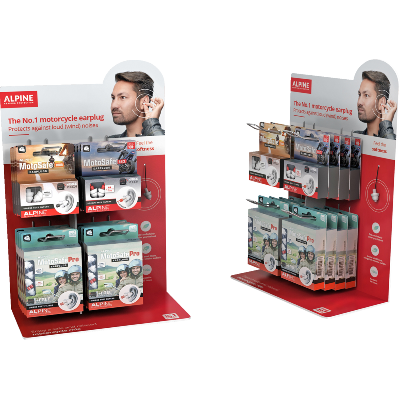 ALPINE HEARING PROTECTION COUNTER DISPLAY PACK 111.22.067