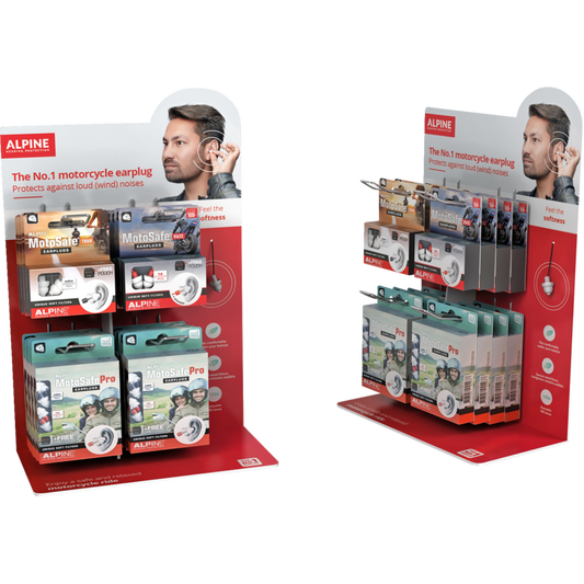 ALPINE HEARING PROTECTION COUNTER DISPLAY PACK 111.22.067