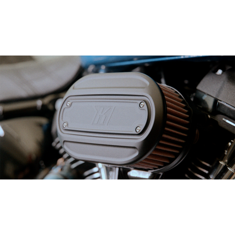 KODLIN OVAL AIR CLEANER MILWAUKEE 8 BLACK K29244