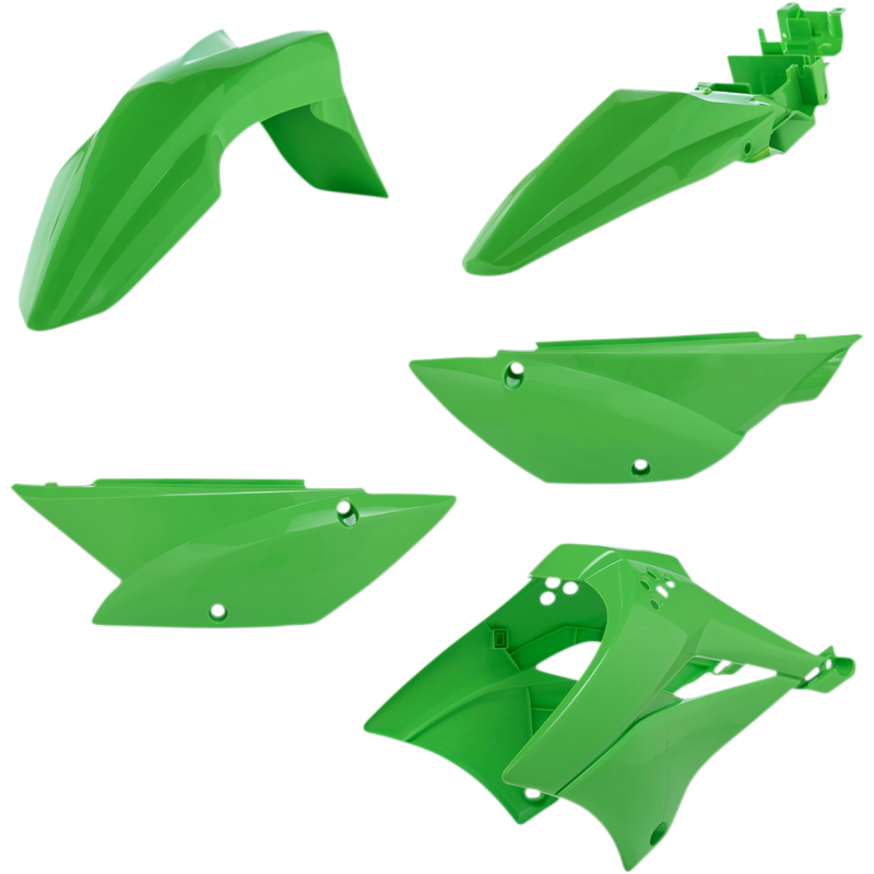 ACERBIS PLASTIC KIT- KLX110/110L:10-22 GREEN 2780500006
