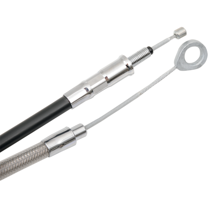 DRAG SPECIALTIES S/STEEL 62-11/16 FL HE CLUTCH CABLE 5322400HE